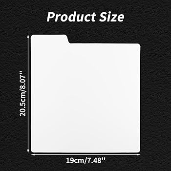 Amazon | インデックスカード 仕切カード 7インチレコード 仕切り板 PP